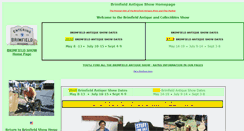 Desktop Screenshot of brimfieldshow.com